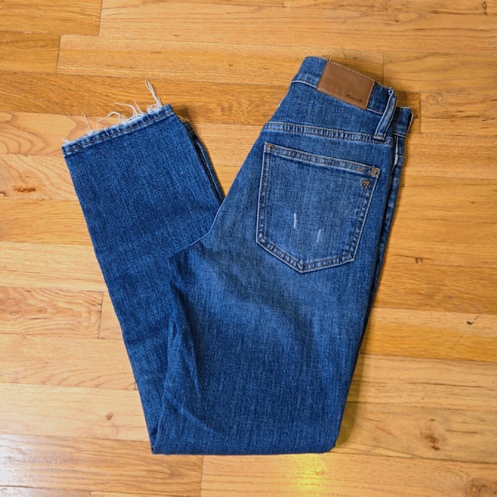 Madewell women's The Perfect Vintage Crop Jeans size 23